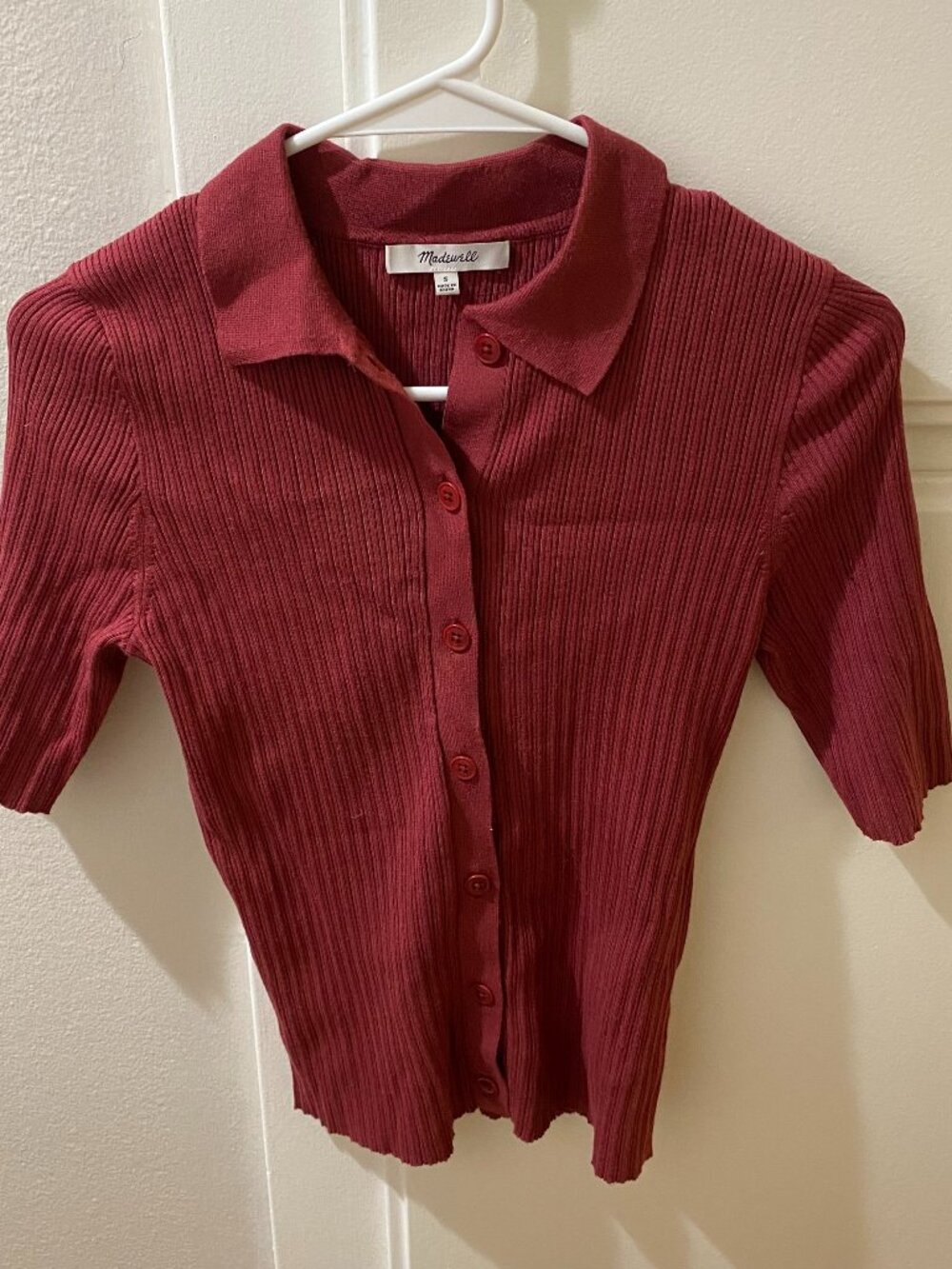 Madewell Knit Polo Tee